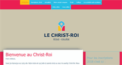 Desktop Screenshot of christ-roi.fr